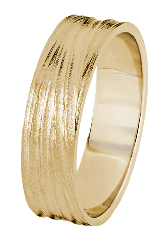 Keltakultasormus  5,7 mm  FLOW - Kohinoor - Kultakeskus Oy