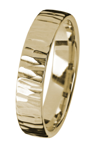 Tuotekuva DUETTO, keltakultasormus, WOOD