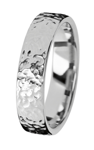 Tuotekuva DUETTO, valkokultasormus, FROST