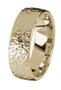 Tuotekuva DUETTO, keltakultasormus, FROST