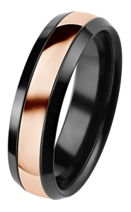 Tuotekuva BLACK DUETTO /ROSEGOLD RING