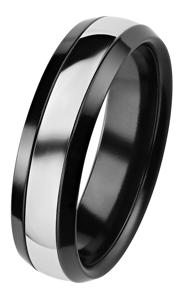Tuotekuva BLACK DUETTO /WHITEGOLD RING