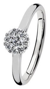 Tuotekuva TIMANTTISORMUS DAHLIA