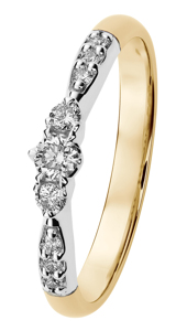 Tuotekuva TIMANTTISORMUS HELENE