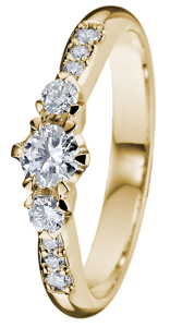 Tuotekuva TIMANTTISORMUS HELENE