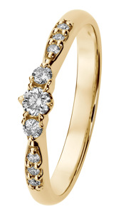 Tuotekuva TIMANTTISORMUS HELENE