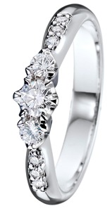 Tuotekuva TIMANTTISORMUS HELENE