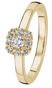 Tuotekuva TIMANTTISORMUS VALERIE CUSHION