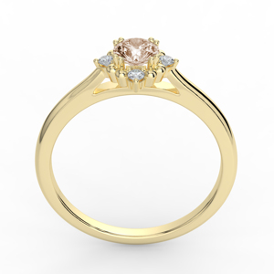 TIMANTTISORMUS MORGANIITILLA CELESTE - Kohinoor - Kultakeskus Oy