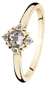 Tuotekuva TIMANTTISORMUS MORGANIITILLA CELESTE