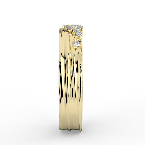 Timanttisormus 4,5mm  FLOW - Kohinoor - Kultakeskus Oy