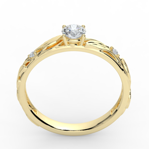 TIMANTTISORMUS TOPAASILLA OFELIA - Kohinoor - Kultakeskus Oy