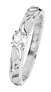 TIMANTTISORMUS TOPAASILLA OFELIA - Kohinoor - Kultakeskus Oy