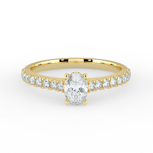 TIMANTTISORMUS OVAL CUT ELLEN - Kohinoor - Kultakeskus Oy