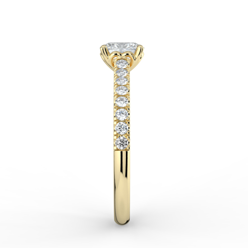 TIMANTTISORMUS OVAL CUT ELLEN - Kohinoor - Kultakeskus Oy