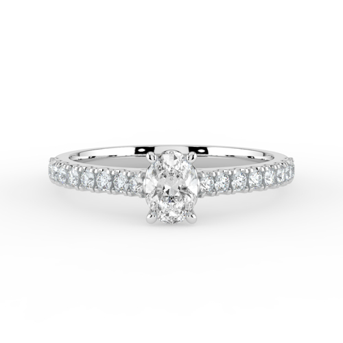 TIMANTTISORMUS OVAL CUT ELLEN - Kohinoor - Kultakeskus Oy