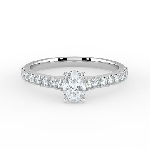 TIMANTTISORMUS OVAL CUT ELLEN - Kohinoor - Kultakeskus Oy