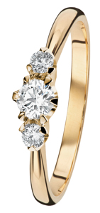 Tuotekuva TIMANTTISORMUS HELENE