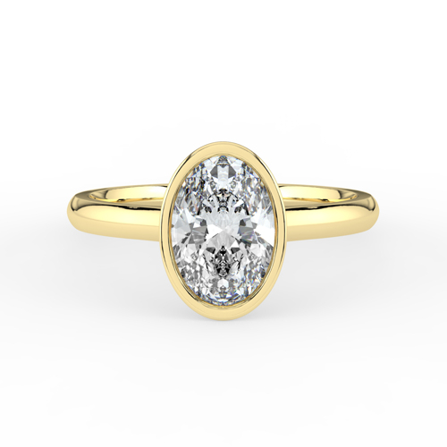 TIMANTTISORMUS ELLEN, Bezel - Kohinoor - Kultakeskus Oy