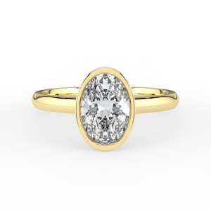 TIMANTTISORMUS ELLEN, Bezel - Kohinoor - Kultakeskus Oy