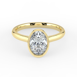 TIMANTTISORMUS ELLEN, Bezel - Kohinoor - Kultakeskus Oy