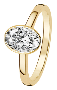 Tuotekuva TIMANTTISORMUS ELLEN, Bezel