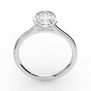 TIMANTTISORMUS ELLEN, Bezel - Kohinoor - Kultakeskus Oy