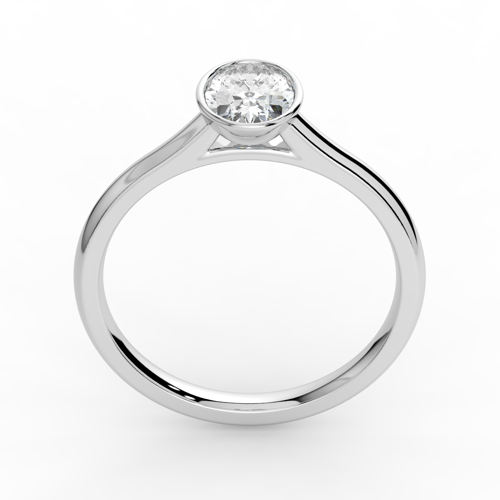TIMANTTISORMUS ELLEN, Bezel - Kohinoor - Kultakeskus Oy