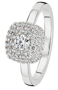 Tuotekuva TIMANTTISORMUS  VALERIE CUSHION