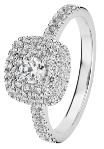 Tuotekuva TIMANTTISORMUS  VALERIE CUSHION