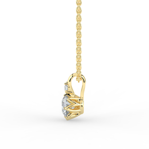 ROSA TIMANTTIRIIPUS KETJULLA - Kohinoor - Kultakeskus Oy